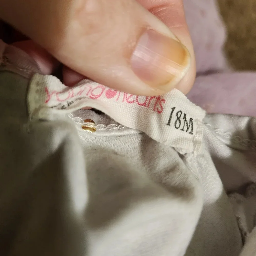 ๐ 3/$15 Young Hearts 18 Months Long Sleeve Dress - Picture 3 of 5